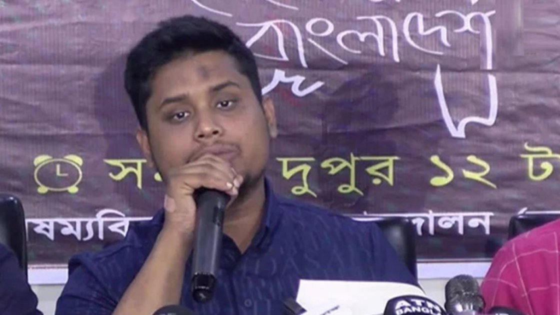 ব্রাহ্মণবাড়িয়ার মানুষের কাছে দুঃখ প্রকাশ করেছেন হাসনাত আব্দুল্লাহ