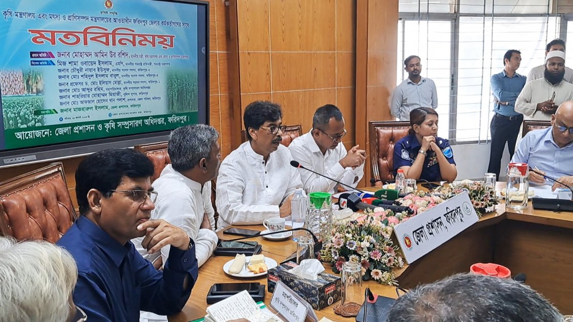 কৃষিমন্ত্রী: দেশে সারের সংকট নেই, ১৬ লাখ টন মজুত