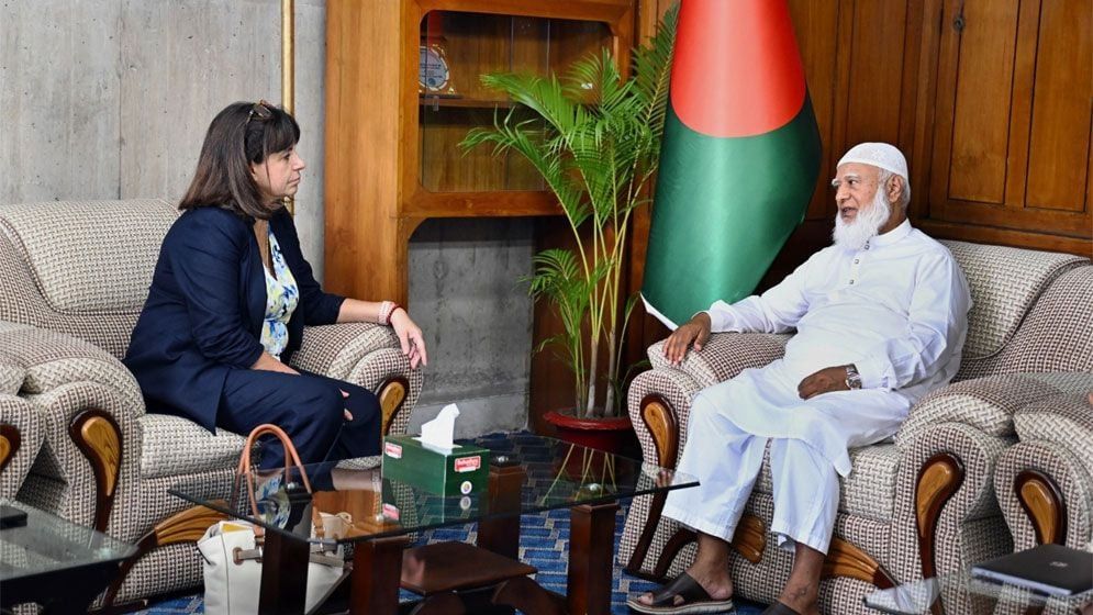 বিরোধীদলীয় নেতা শফিকুর রহমানের সঙ্গে আইপিইউ মহাসচিবের সাক্ষাৎ