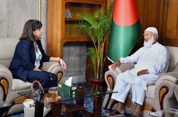 বিরোধীদলীয় নেতা শফিকুর রহমানের সঙ্গে আইপিইউ মহাসচিবের সাক্ষাৎ
