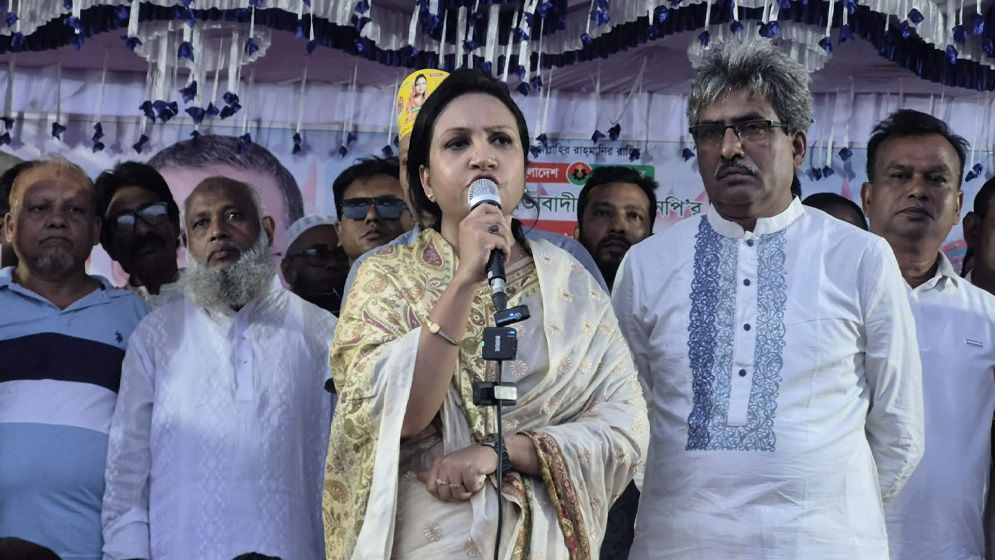 বাংলাদেশের গণতন্ত্রের ত্রাণকর্তা বিএনপি: ফারজানা শারমিনের মন্তব্য