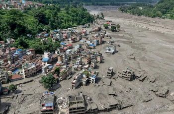 নেপাল-চীন সীমান্তে ভূমিধসে মৃত্যু বেড়ে ১,২৪৩, নিখোঁজ ৪,৫০০