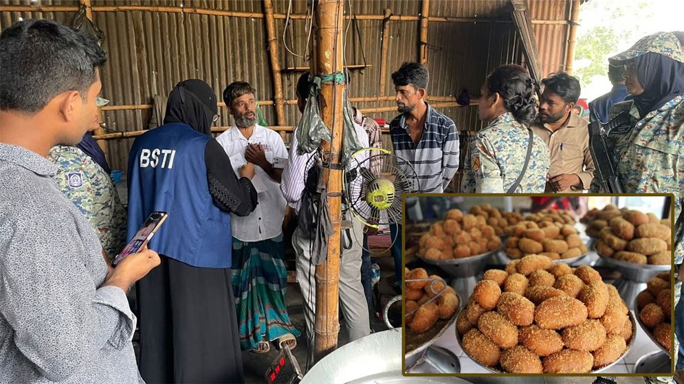 মিরপুরে অস্বাস্থ্যকর পরিবেশে মিষ্টি উৎপাদনের অভিযোগে জরিমানা