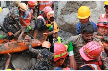 নেপালে ৯ দিন পর সুড়ঙ্গ থেকে দুজনকে জীবিত উদ্ধার