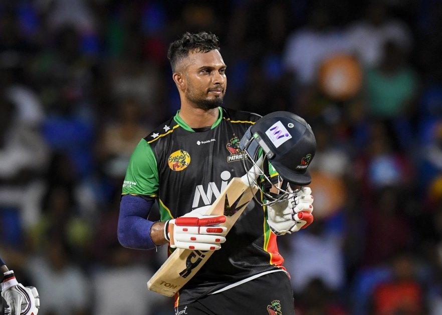 দাসুন শানাকার ব্যাটিং তাণ্ডব, সিপিএলে নতুন রেকর্ড