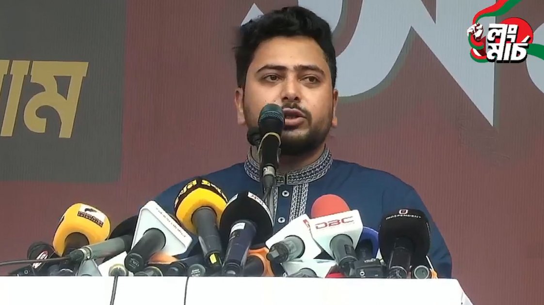লংমার্চে বাধা দিলে ছয় দফা এক দফায় রূপ নেবে: নাহিদ ইসলাম