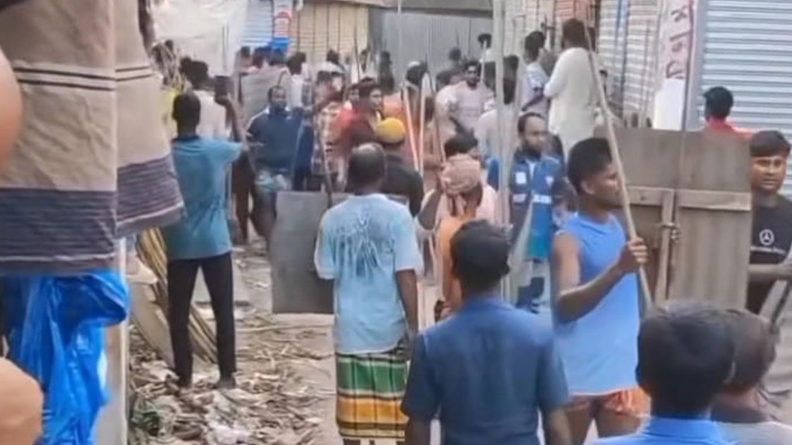বিয়ের গাড়ি আটকে সংঘর্ষ, বরসহ আহত ৩৫ জন