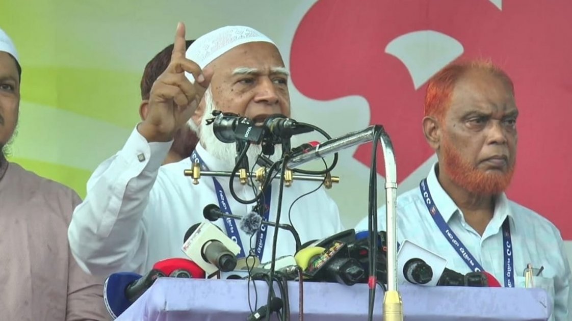 জামায়াতের লংমার্চে শফিকুর রহমানের বক্তব্য ও দাবিসমূহ