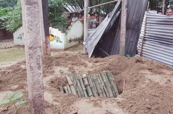 কুষ্টিয়ায় পীর শামীমের মরদেহ কবর থেকে তুলে দরবারে দাফন
