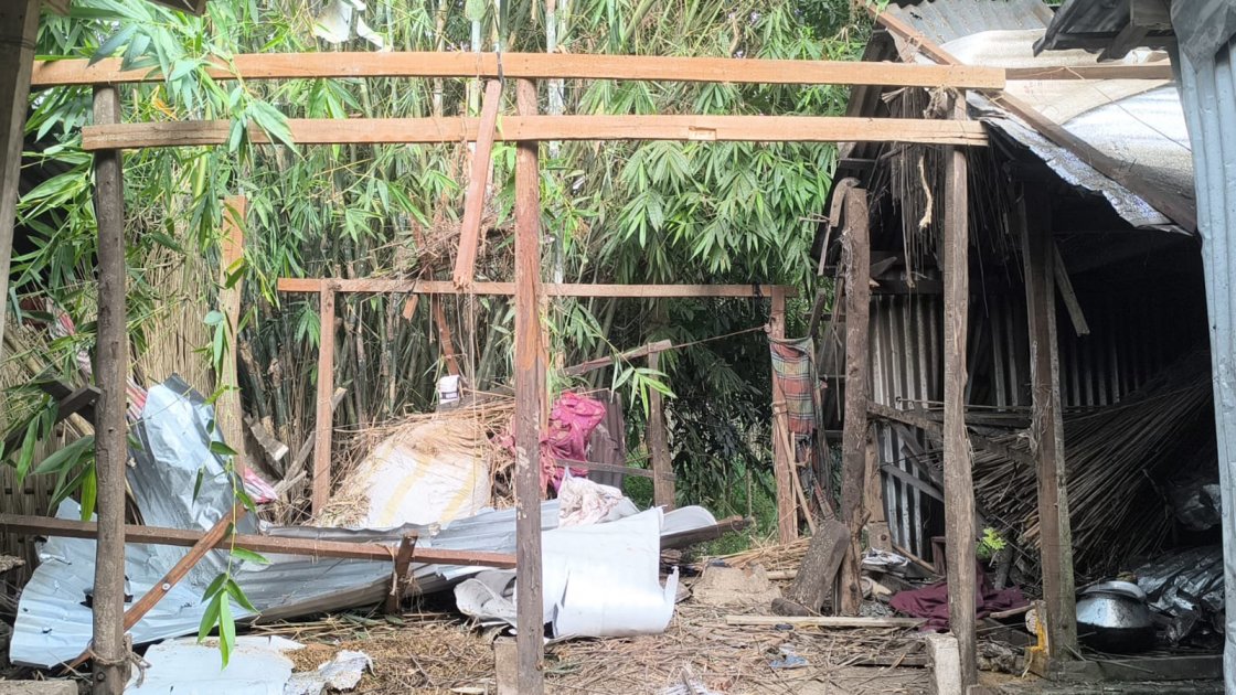 শরীয়তপুরে রান্নাঘরে ককটেল বিস্ফোরণে নারী আহত
