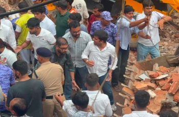 দিল্লিতে ভবন ধস, শিক্ষার্থীদের নিরাপত্তা নিয়ে প্রশ্ন উঠেছে