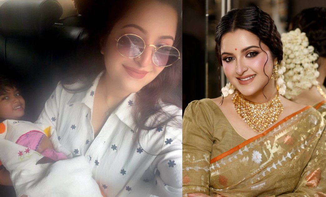 পরী মণির কোলে নতুন শিশুর ছবি, দত্তক নেবার গুঞ্জন