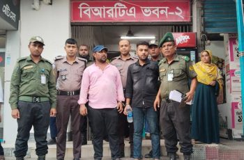 উত্তরা বিআরটিএতে দালালবিরোধী অভিযানে ৩ আটক