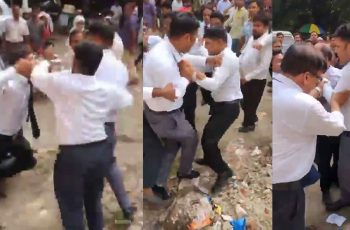 রংপুরে আদালত চত্বরে আইনজীবীদের মধ্যে মারামারি, উত্তেজনা ছড়াল