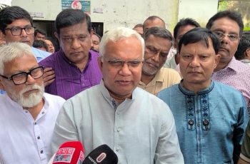 সৎ সাহস থাকলে সামনে আসুন, আ. লীগ নেতৃত্বকে ডা. জাহিদ