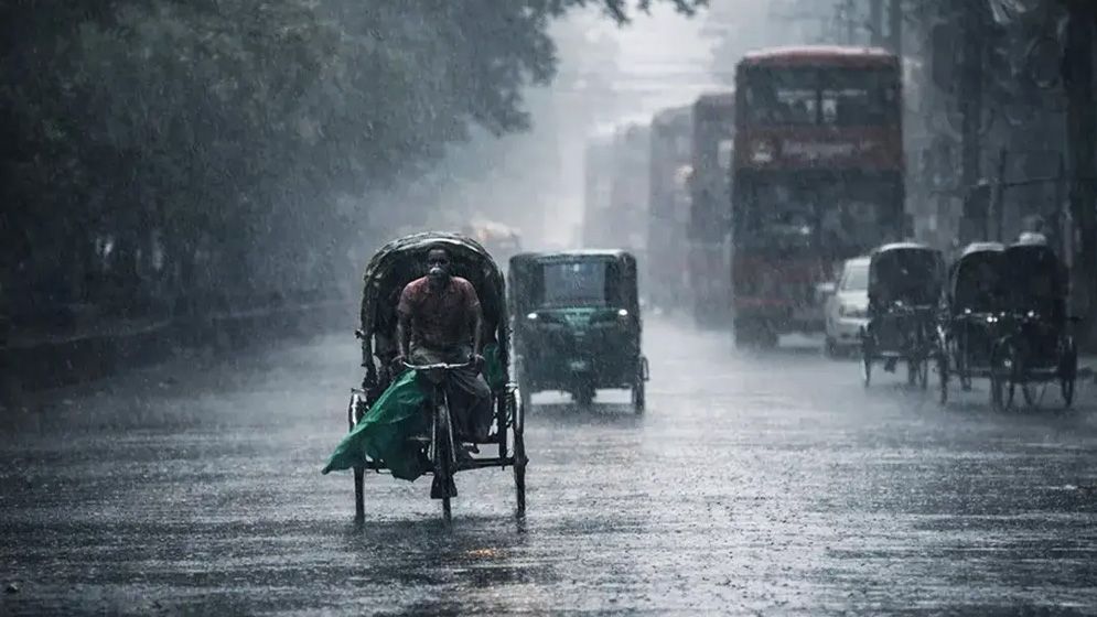 আগামী ৫ দিনে বৃষ্টির পূর্বাভাস, বজ্রসহ বৃষ্টির সম্ভাবনা