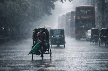 আগামী ৫ দিনে বৃষ্টির পূর্বাভাস, বজ্রসহ বৃষ্টির সম্ভাবনা