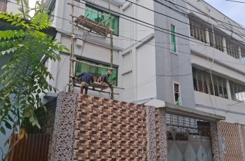 সাকিব আল হাসানের বাড়িতে সংস্কারকাজ শুরু