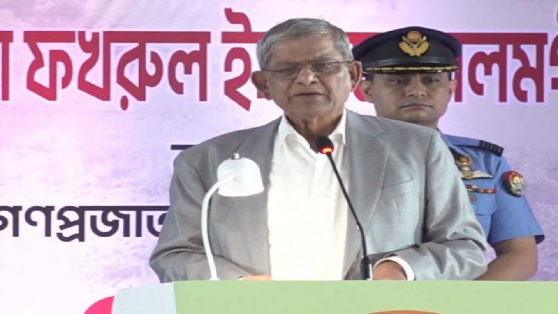 রাষ্ট্রপতি মির্জা ফখরুলের গণতন্ত্র রক্ষার আহ্বান