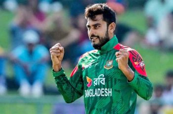 আইসিসি র‍্যাঙ্কিংয়ে মিরাজের উন্নতি, তাসকিনের অবনতি