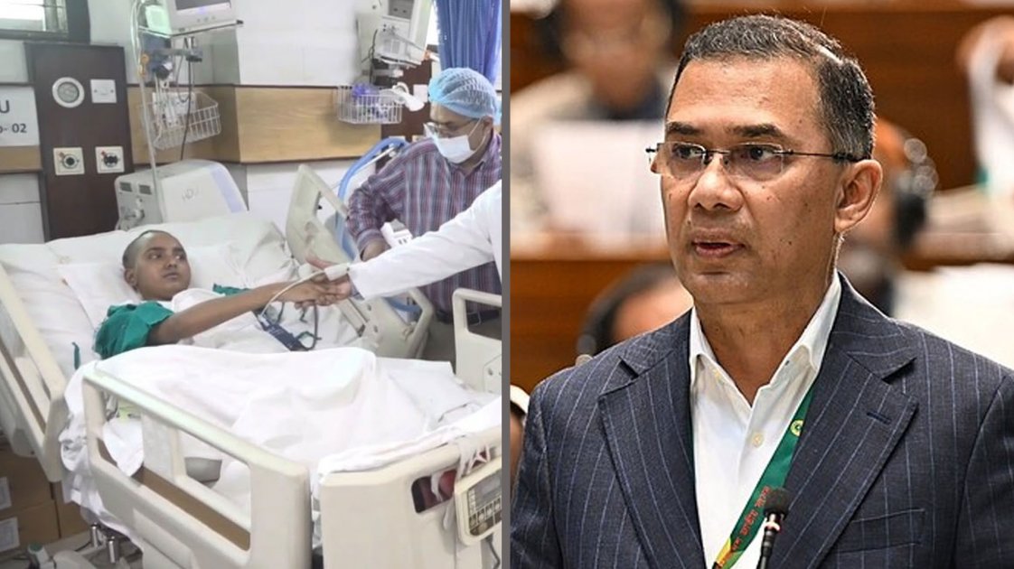 শহীদ জুবায়েরের বোনের চিকিৎসার খোঁজ নিলেন প্রধানমন্ত্রী তারেক রহমান