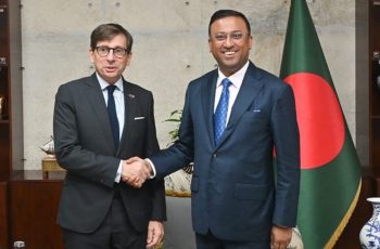 ফ্রান্সের রাষ্ট্রদূতের সঙ্গে পররাষ্ট্র প্রতিমন্ত্রীর সাক্ষাৎ