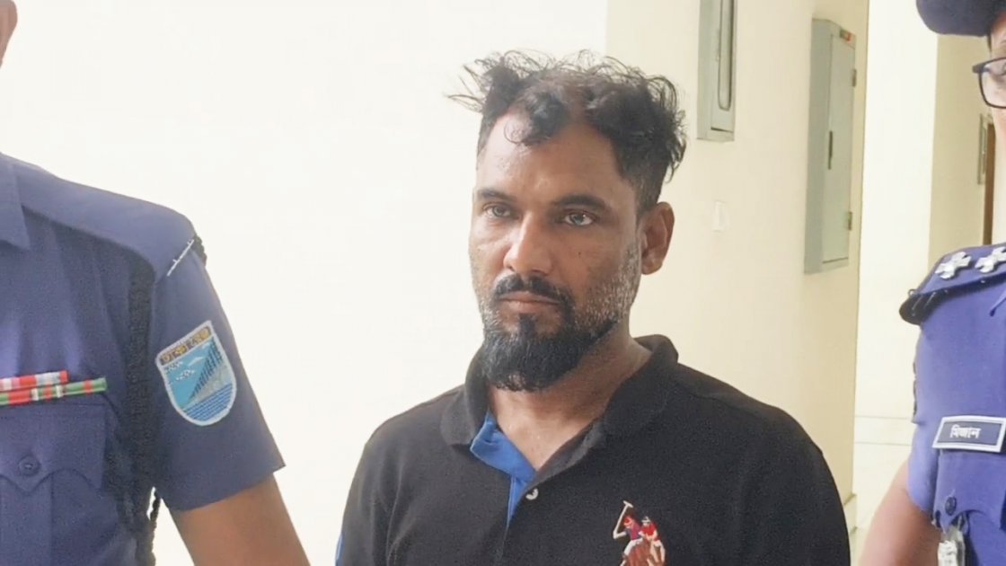 ভাঙ্গায় গাড়ি পার্কিং নিয়ে দ্বন্দ্বে গুলি ছোড়া যুবক আটক