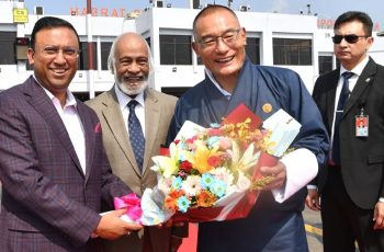 ভুটানের প্রধানমন্ত্রী শেরিং তোবগে ঢাকায় পৌঁছেছেন