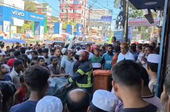 কিশোরগঞ্জে নির্মাণাধীন ভবনে বিদ্যুতায়িত হয়ে ২ শ্রমিকের মৃত্যু