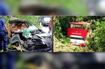 গোপালগঞ্জে বাস-প্রাইভেট কারের সংঘর্ষে নিহত ২, আহত ২০