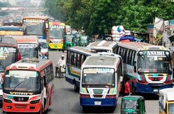 বাস ভাড়া কিলোমিটারপ্রতি ১৭ পয়সা বাড়ানোর প্রজ্ঞাপন জারি