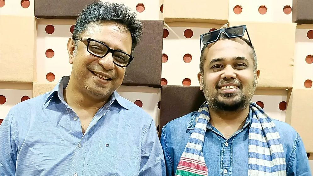 রূপঙ্কর ও জয়ের দ্বৈত অ্যালবাম ‘গানের পথে দেখা’ প্রকাশিত