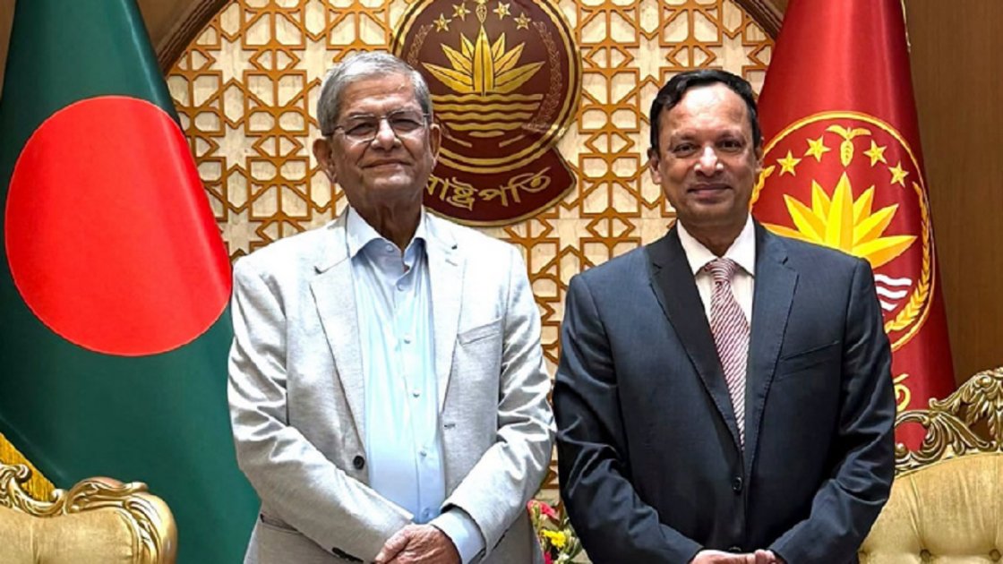 রাষ্ট্রপতির সঙ্গে অ্যাটর্নি-জেনারেলের সৌজন্য সাক্ষাৎ