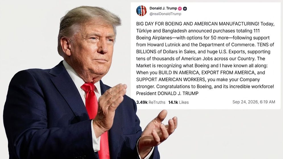 বাংলাদেশ-তুরস্কের ১১১ বোয়িং উড়োজাহাজ কেনার চুক্তি