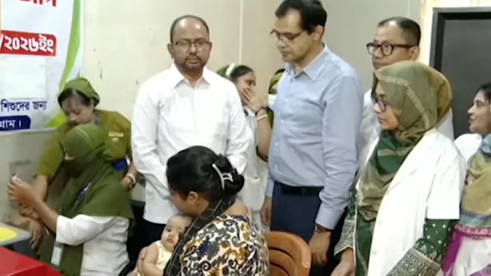 সারাদেশে হামের টিকাদান ক্যাম্পেইন শুরু, ৩৪ লাখ শিশুকে টিকা দেওয়া হবে