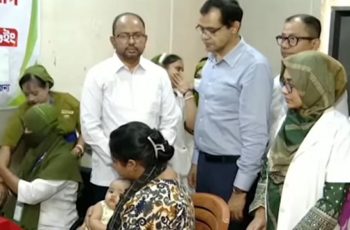 সারাদেশে হামের টিকাদান ক্যাম্পেইন শুরু, ৩৪ লাখ শিশুকে টিকা দেওয়া হবে
