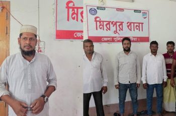 কুষ্টিয়ায় কৃষক লীগ নেতাকে ছাড়াতে গিয়ে ৮ জামায়াত-বিএনপি নেতাকর্মী আটক