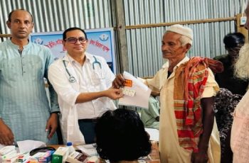 কালিয়াকৈরে বিনামূল্যের স্বাস্থ্যসেবা ক্যাম্পের আয়োজন করলো কেবিকে যুব কল্যাণ সোসাইটি