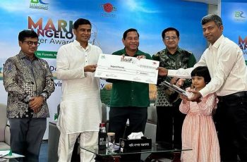 যমুনা টেলিভিশনের সাজ্জাদ পারভেজ পেলেন মার্ক অ্যাঞ্জেলো রিভার অ্যাওয়ার্ড