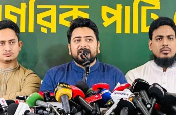 এনসিপির সুষ্ঠু নির্বাচনের দাবি: নাহিদ ইসলাম