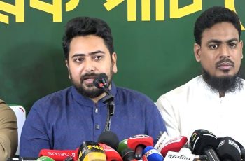 নাহিদ ইসলামের মন্তব্য: স্বরাষ্ট্রমন্ত্রীকে দায়িত্বে রেখে আইনশৃঙ্খলা ফিরানো সম্ভব নয়