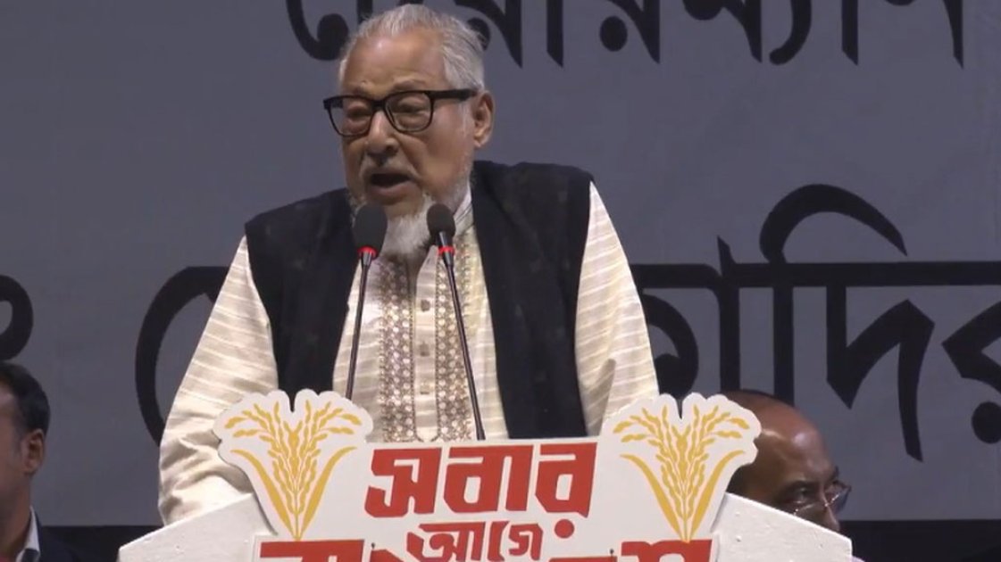 বিএনপি চাঁদাবাজি ও দখলদারিত্বে জড়িত নয়: নজরুল ইসলাম খান