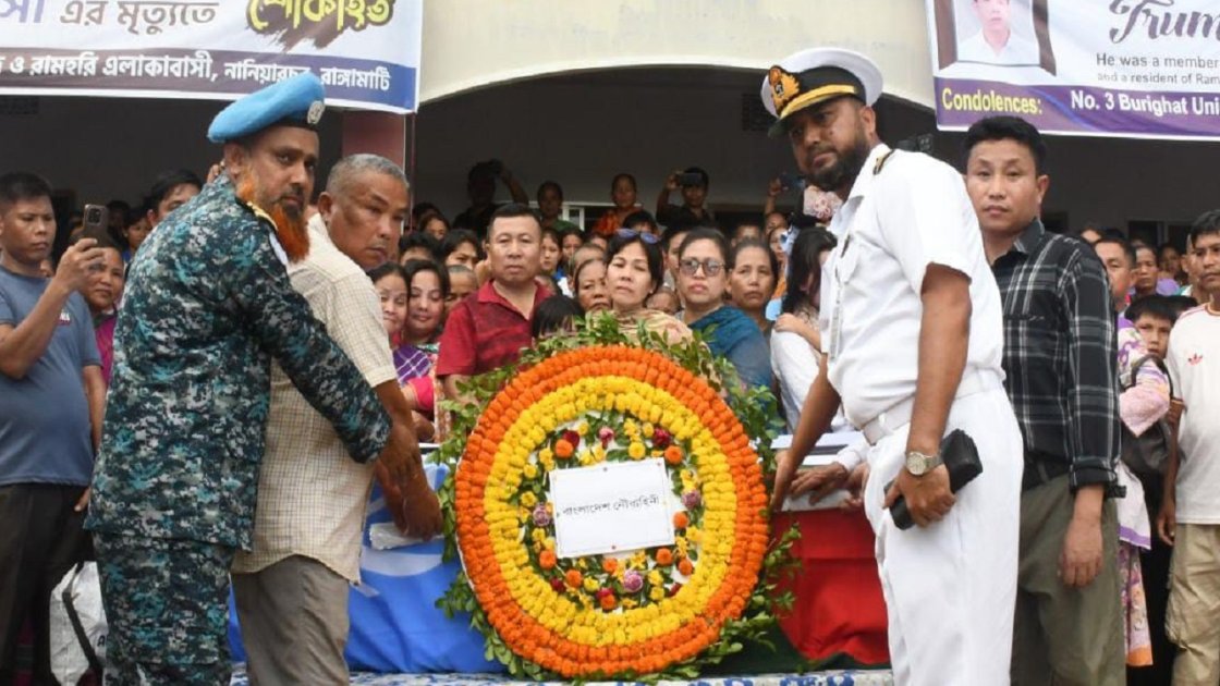 দক্ষিণ সুদানে মৃত্যুবরণকারী ট্রোম্যান খীসার অন্ত্যেষ্টিক্রিয়া সম্পন্ন
