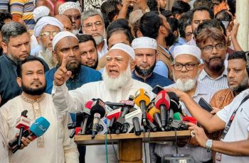 জামায়াত আমিরের ৫০ লাখ টাকা অনুদানের ঘোষণা রাড্ডা ক্লিনিকে