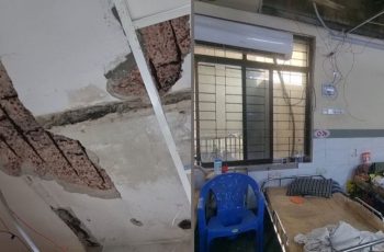 চাঁদপুর হাসপাতালে ছাদের পলেস্তারা খসে আহত ৩ রোগী