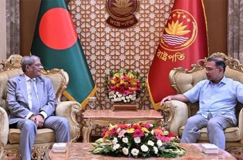 রাষ্ট্রপতির সঙ্গে প্রধানমন্ত্রীর প্রথম সাক্ষাৎ বঙ্গভবনে