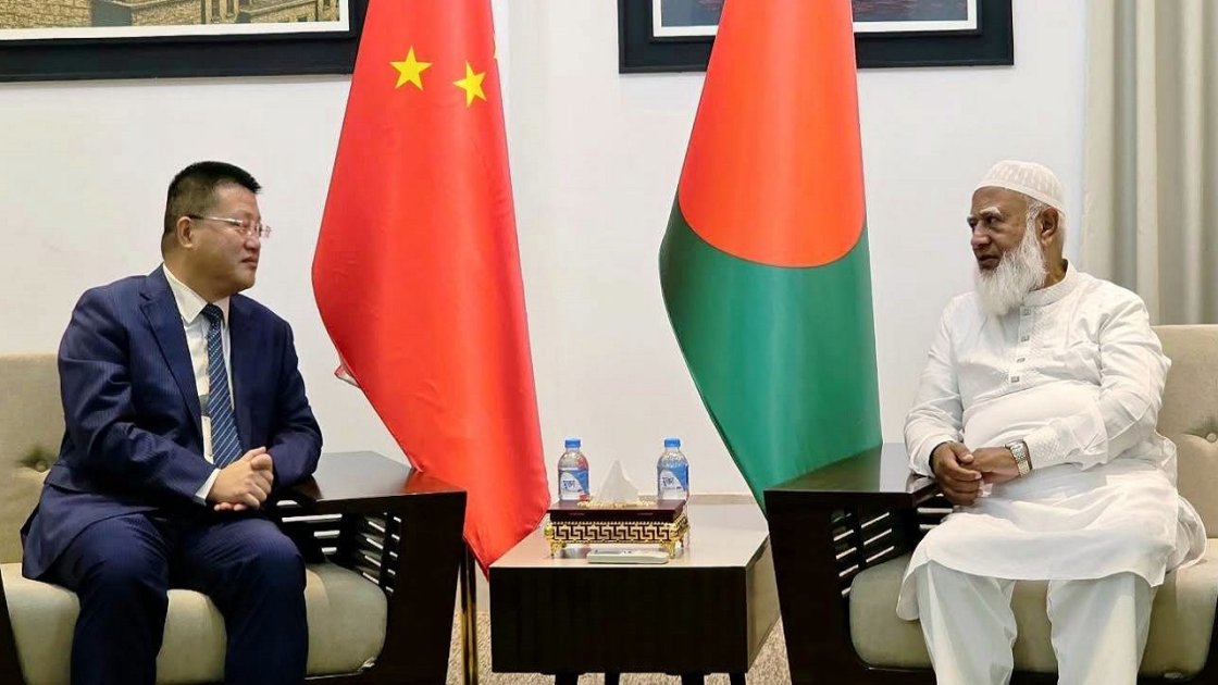 জামায়াত আমিরের সঙ্গে চীনের বিদায়ী রাষ্ট্রদূতের বৈঠক