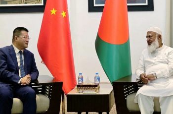 জামায়াত আমিরের সঙ্গে চীনের বিদায়ী রাষ্ট্রদূতের বৈঠক