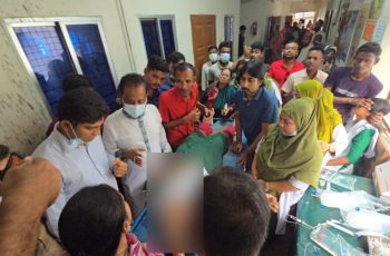 কলাপাড়ায় বিদ্যালয়ে জিন আতঙ্ক, ২০ ছাত্রী হাসপাতালে ভর্তি
