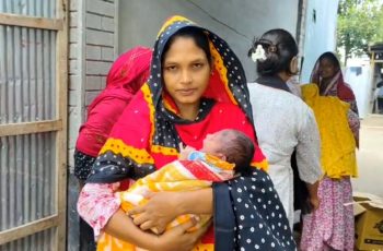 বাসে সন্তান প্রসব, শিশুর নামকরণ 'আনাস হাসান'